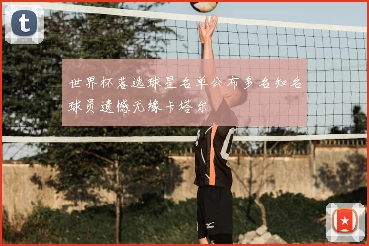 世界杯落选球星名单公布多名知名球员遗憾无缘卡塔尔