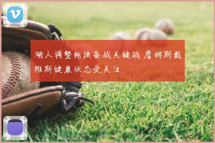 湖人调整轮换备战关键战 詹姆斯戴维斯健康状态受关注