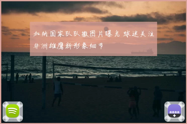 加纳国家队队徽图片曝光 球迷关注非洲雄鹰新形象细节